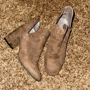 Brown booties